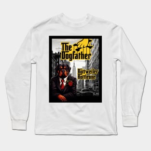 Dogfather: Rottweiler Rottleone Long Sleeve T-Shirt